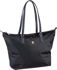 Tommy Hilfiger Poppy Tote bag avec fermeture éclair Sacs pour femmes Naty Shop Bleu (Space Blue)