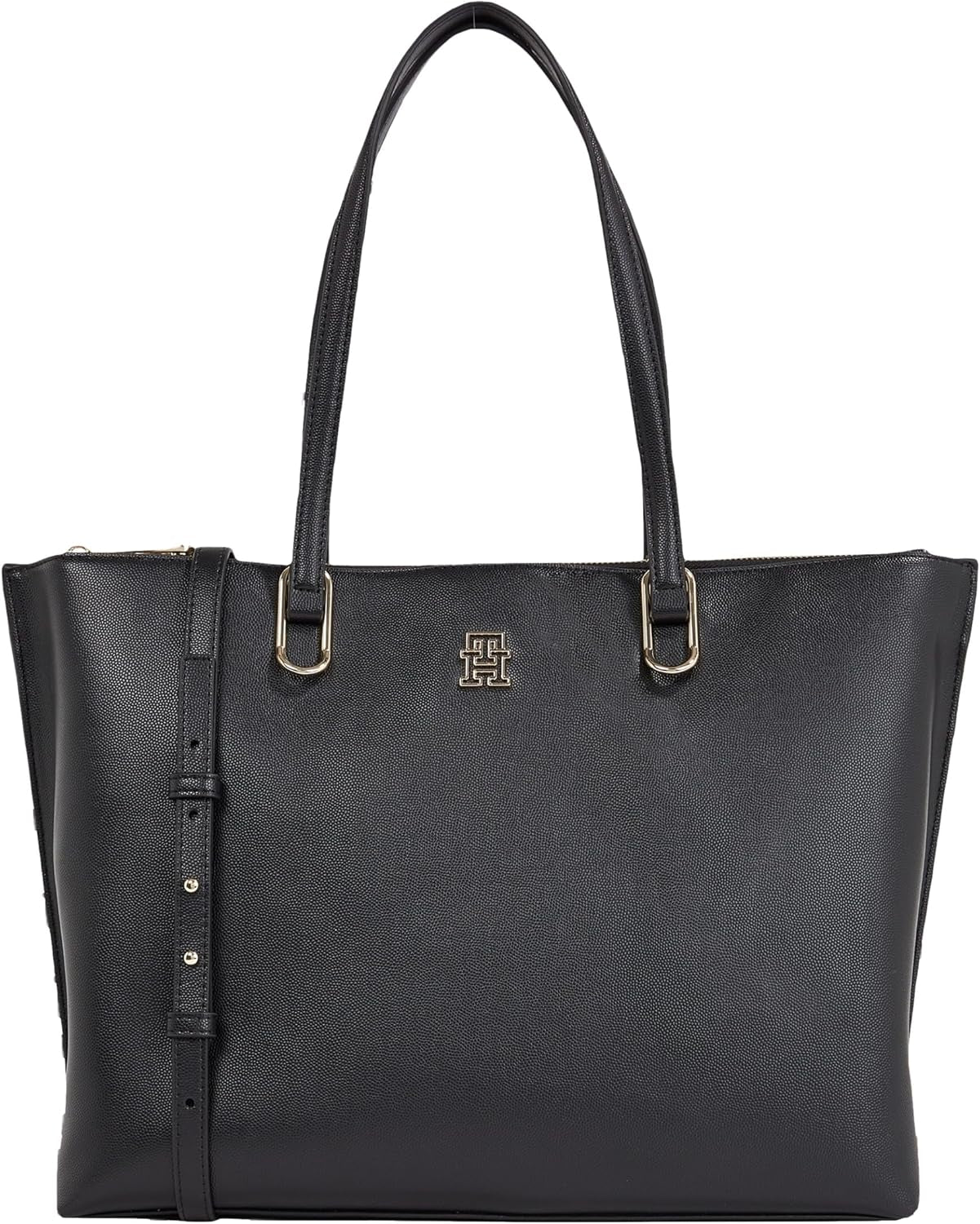 Tommy Hilfiger Ladies Th Timeless Workbag School Bag Taille unique Sacs Femme Naty Shop Noir (Noir)