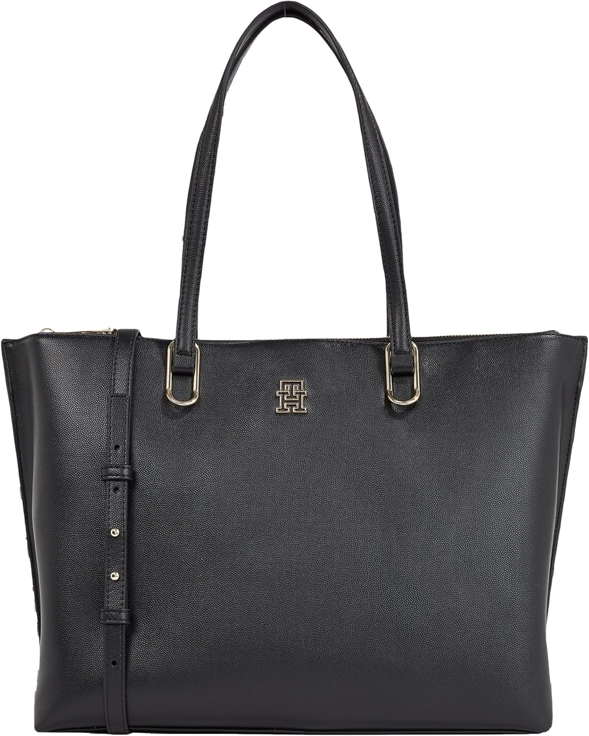 Tommy Hilfiger Ladies Th Timeless Workbag School Bag Taille unique Sacs Femme Naty Shop Noir (Noir)
