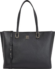 Tommy Hilfiger Ladies Th Timeless Workbag School Bag Taille unique Sacs Femme Naty Shop Noir (Noir)