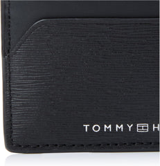 Tommy Hilfiger Men TH PLAQUE CC HOLDER, noir, taille unique Naty Shop Portefeuille pour hommes