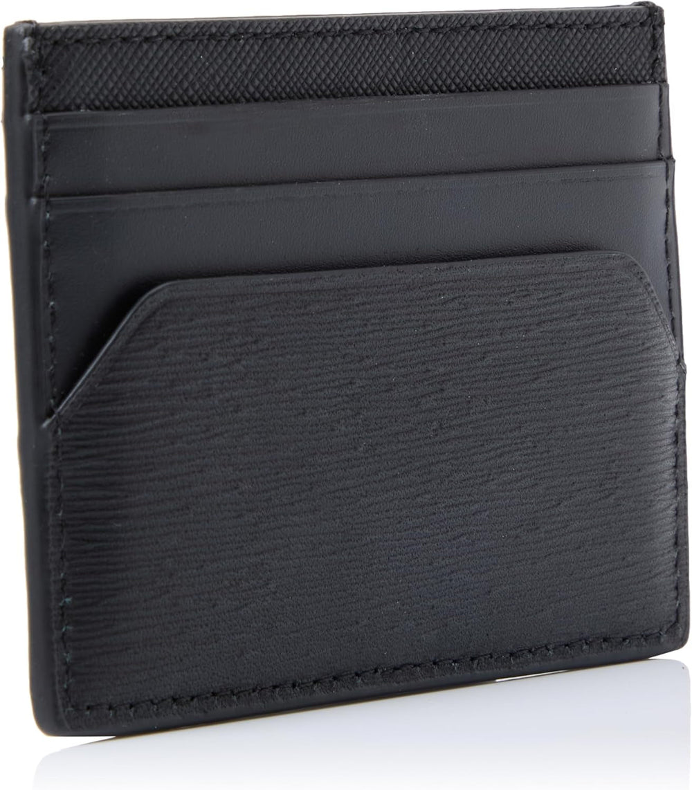 Tommy Hilfiger Men TH PLAQUE CC HOLDER, noir, taille unique Naty Shop Portefeuille pour hommes