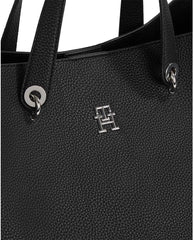 Tommy Hilfiger sac cartable emblème bandoulière amovible Sacs Femme Naty Shop