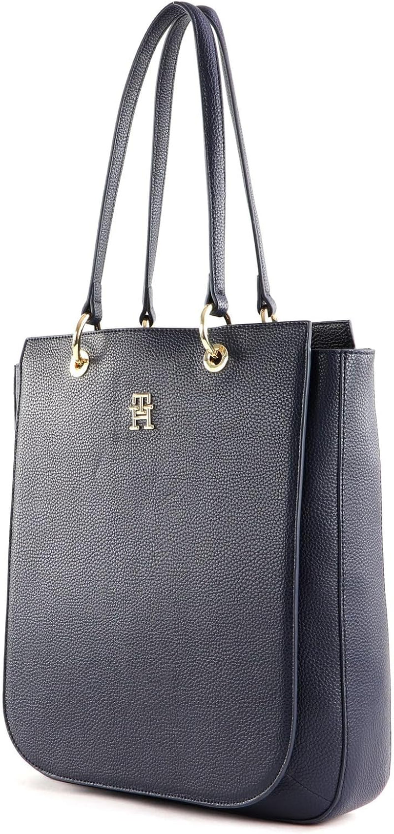 Tommy Hilfiger Th Emblem Ns Work Tote Aw0aw14498 Sac fourre-tout Femme Sacs Naty Shop
