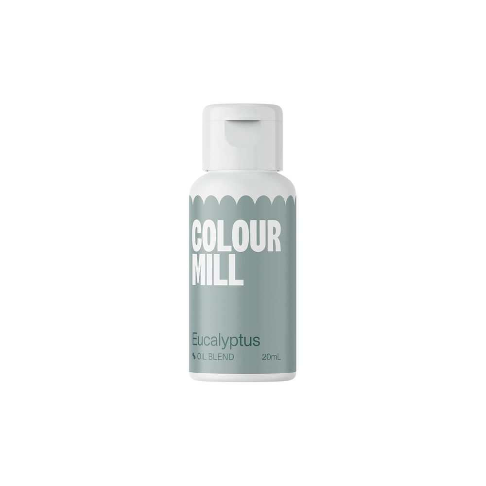 Colorant alimentaire à base d'huile Oil Blend, 20 ml Naty Shop Eucalyptus vert 20 ml