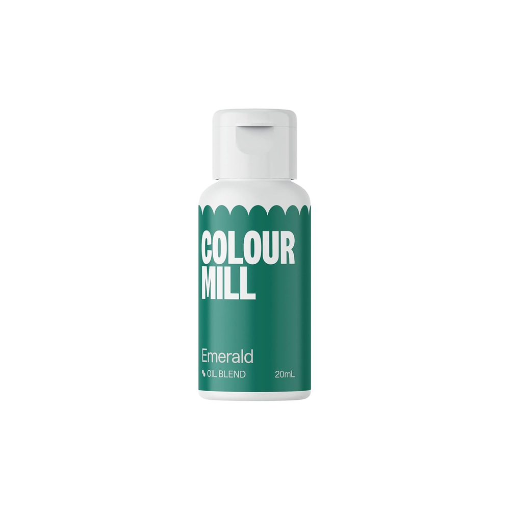 Colorant alimentaire à base d'huile Oil Blend, 20 ml Naty Shop Vert émeraude 20 ml